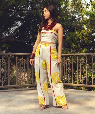Limoncello crop top 2