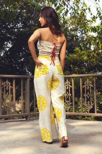 Limoncello crop top