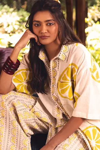 Citrus slice shirt