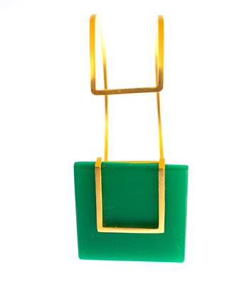 Green and gold verdant verve bold green bracelet 5