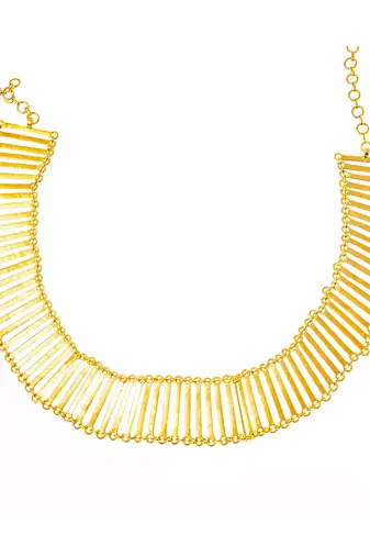Gold noa neckpiece