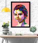 Chaque decor modern artselena gomez texture paper framed art print 19.25 inches x 13.25 inchesperfect for home decor