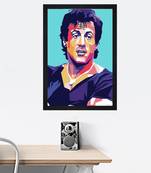 Chaque decor modern artrocky belbaoua texture paper framed art print 19.25 inches x 13.25 inchesperfect for home decor