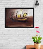 Chaque decor modern wall art texture paper framed art print 19.25 inches x 13.25 inchesperfect for home decor