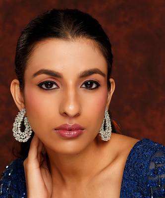 White diamond earrings 3