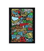 Chaque decor "imagine"  texture paper framed art print 19.25 inches x 13.25 inches modern artperfect for home decor