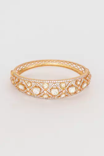 Gold kada bracelet