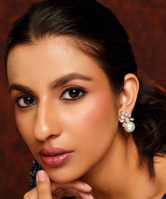 White diamond earrings 3