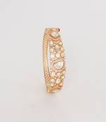 Gold kada bracelet