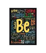 Chaque decor "be" texture paper framed art print 19.25 inches x 13.25 inches modern artperfect for home decor