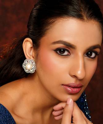 White diamond earrings 3
