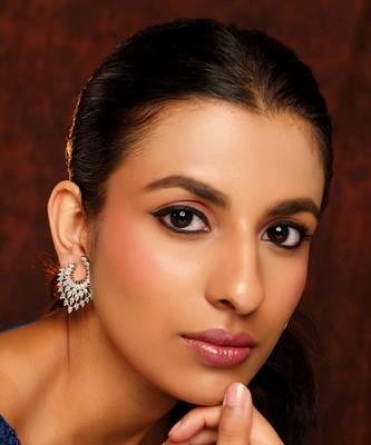 White diamond earrings 3