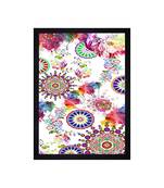 Chaque decor holi coloured texture paper framed art print 19.25 inches x 13.25 inches modern artperfect for home decor