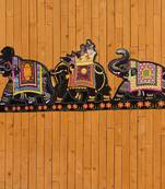 Elephant black key chain holder