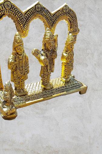 Brass ram darbar for elegant home decor