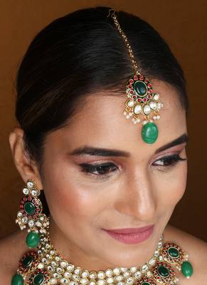 Kundan choker with jaipur jadau work     bridal jewellery 3