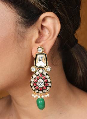 Kundan choker with jaipur jadau work     bridal jewellery 2