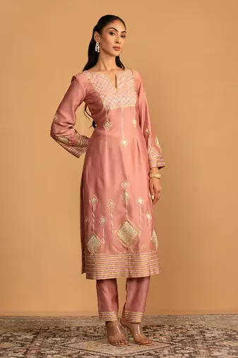 Champagne kurta set