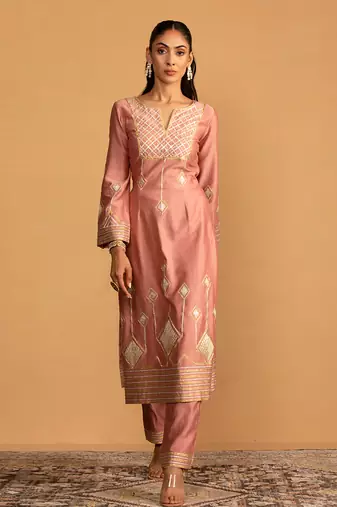 Champagne kurta set