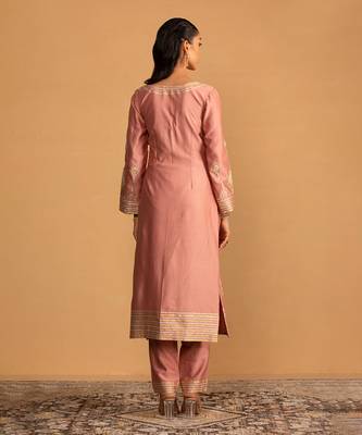 Champagne kurta set 4