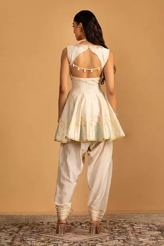 Offwhite kurta set