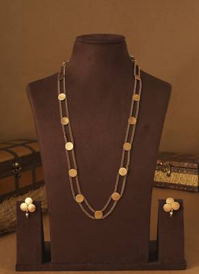 Goddess Fortune Coin Necklace Set 4