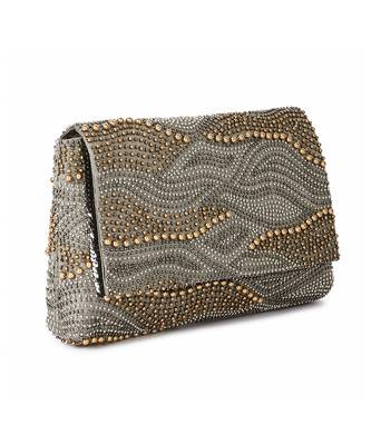 Galaxy grey clutch 2
