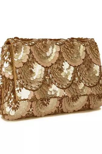 Sequin sparkle clutch