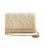 All pearl beauty clutch