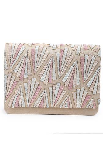 Pastel beauty clutch