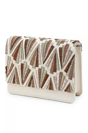 Royal gold clutch