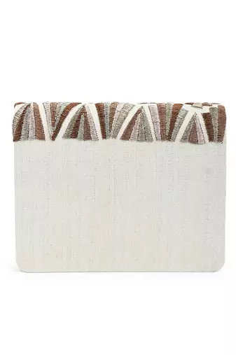Royal gold clutch