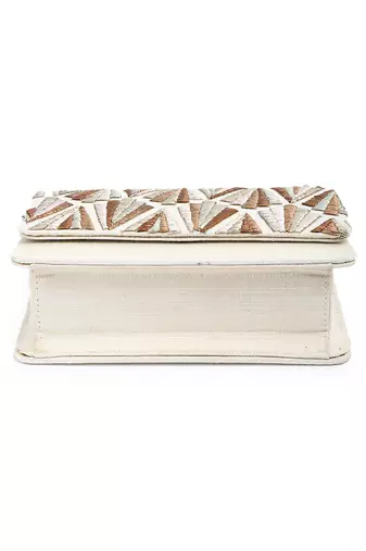 Royal gold clutch