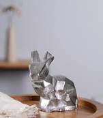 Modern abstract bunny figurine