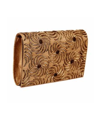 Lustre gold clutch 2