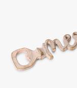 Merry distressed blue bottle opener