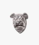 Silver bulldog metal bottle opener