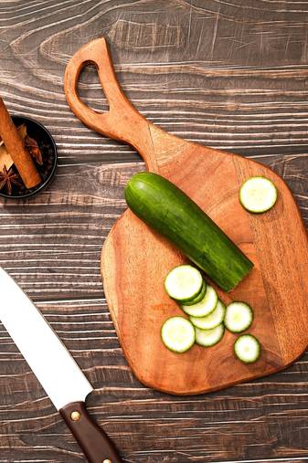 Food fervor cutting board