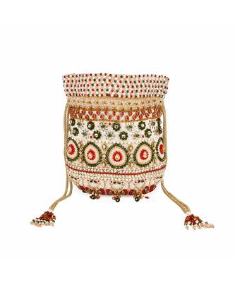 Kundan peacock potli 1