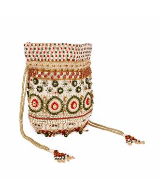 Kundan peacock potli 2