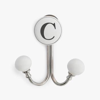 Alphabet c dual wall hook 1