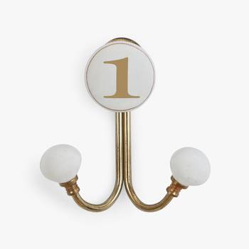 Lucky number 1 wall hook 1