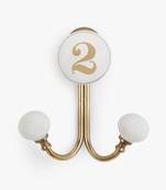 Numbered nook wall hook