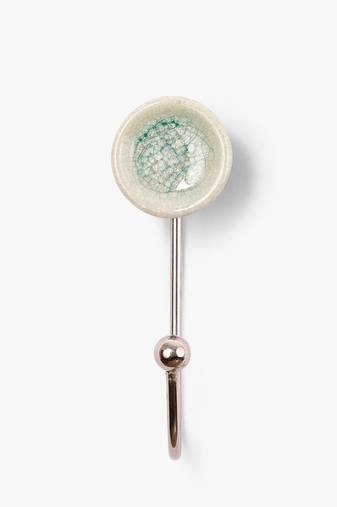 Viridescent wall hook