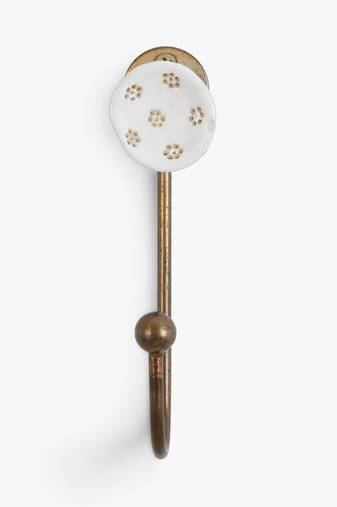 Golden bandhani wall hook