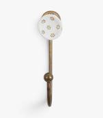 Golden bandhani wall hook