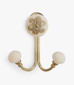 Charismatic ceramic filigree wall hook