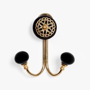Black royality filigree hooks 1