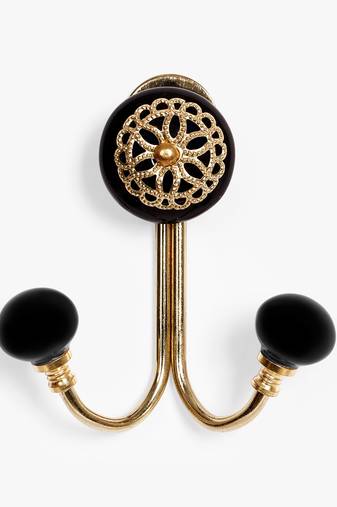 Black royality filigree hooks