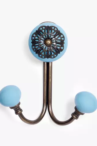 Blue legacy filigree hooks